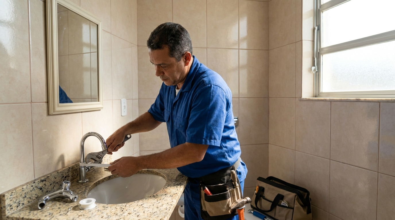Ajustes em Torneiras no Samapi, Teresina‑PI