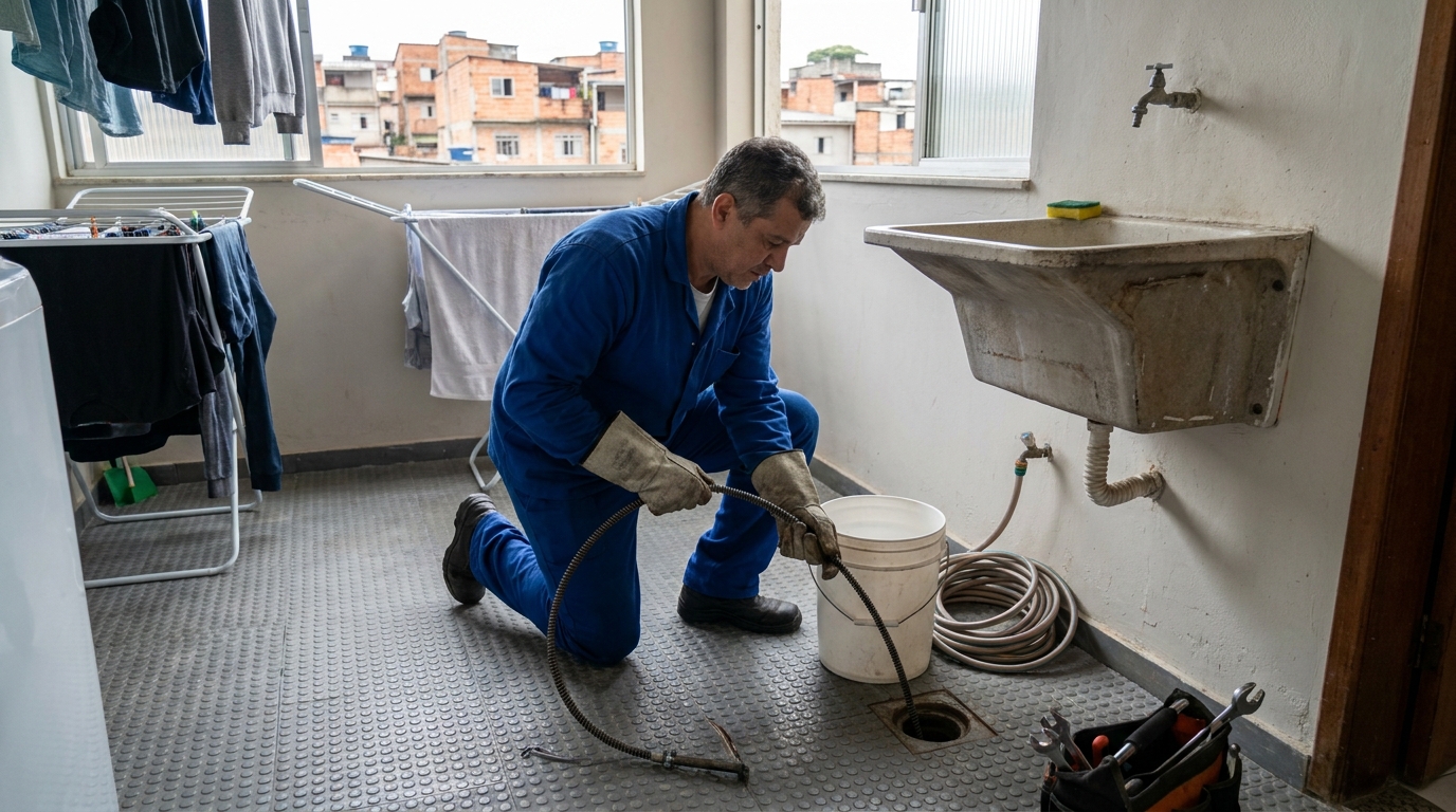 Desentupimento de Ralos Externos no Itararé, Teresina‑PI