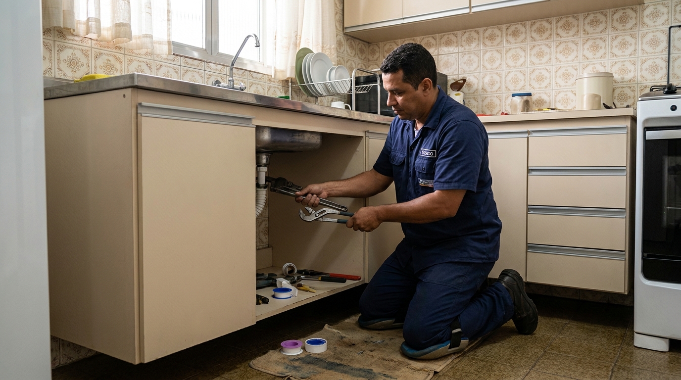 Serviços Hidráulicos na Água Mineral, Teresina‑PI